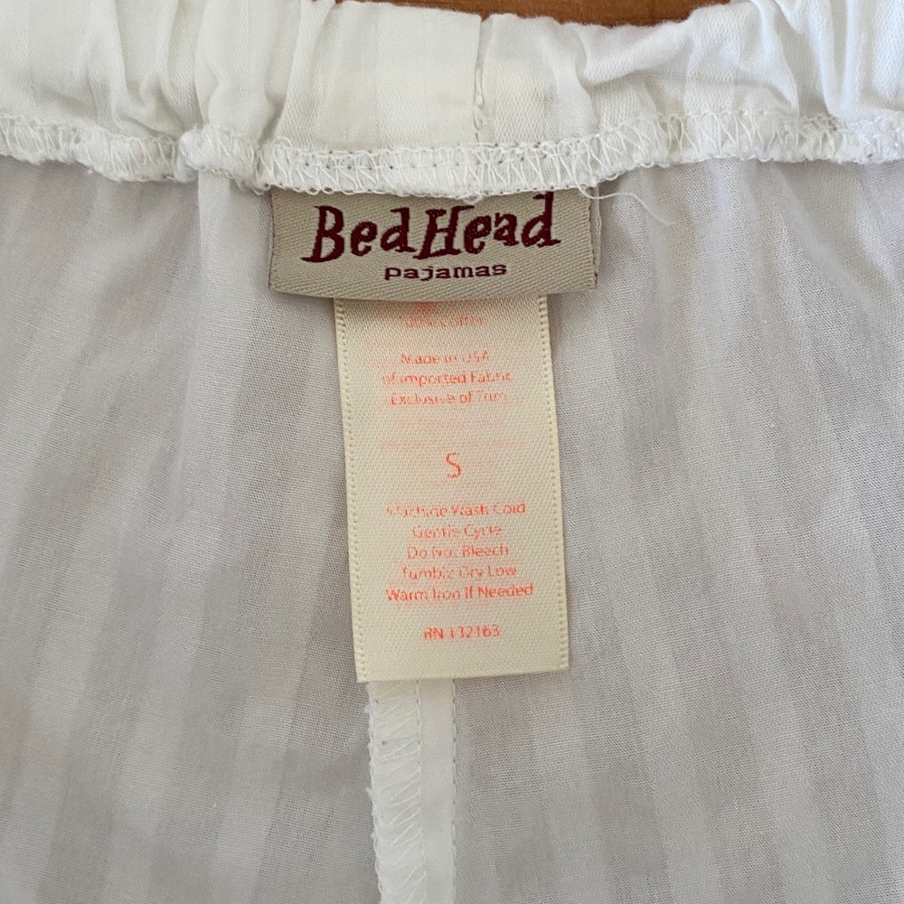 ❤️ Bed Head 3D Stripe Classic Shorty PJ Pajama Two-Piece Set Size Small - Picture 15 of 16